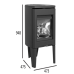 Jotul F 162 BP černý lak